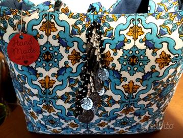 Borsa maioliche siciliane 
