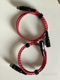 Cavo bilanciato xlr DHLabs silversonic  da 1 m