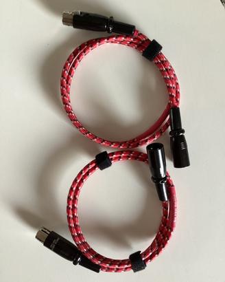 Cavo bilanciato xlr DHLabs silversonic  da 1 m