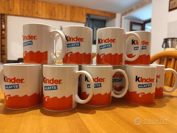 tazze Kinder +Latte originali