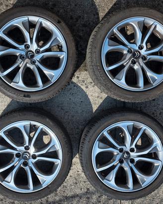 Cerchi 18" originali DS4 + 2 gomme 4 stagioni

