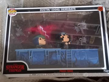 Funko pop Stranger Things Eddie e Lucas