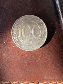 Moneta da 100 lire 1996