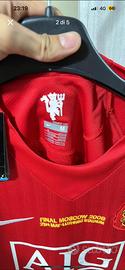 Maglia manchester united di ronaldo finale mosca