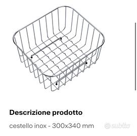 Cestello inox Franke
