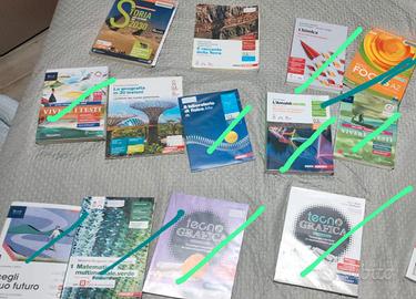 libri 1° superiore storia Geo scienze tecnolo