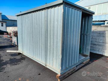 Box lamiera zincata baracca da cantiere