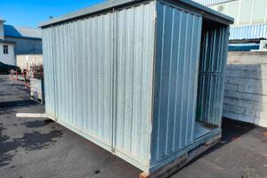 Box lamiera zincata baracca da cantiere