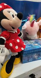 Lotto bimba Disney 3 grandi peluche+ Frozen