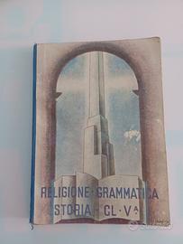 il libro della classe elementare 1940