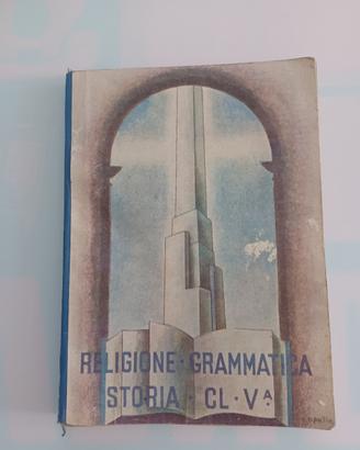 il libro della classe elementare 1940