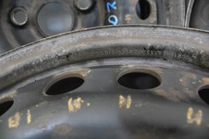 7M3601027E SET 4 CERCHI IN FERRO DA 16 POLLICI 5 F