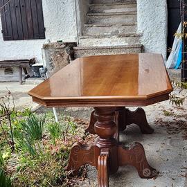 tavolo  in legno  vintage ,