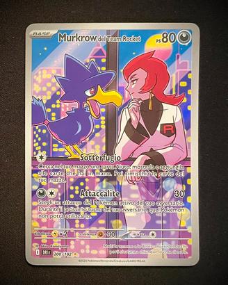 Murkrow del team rocket 200/182