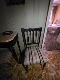 sedie con pouf