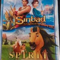 dvd cofanetto Sinbad + Spirit