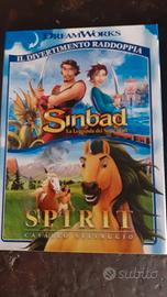 dvd cofanetto Sinbad + Spirit