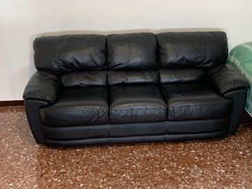 divani in vera pella 3 posti +2 posti