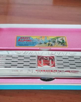 armonica bocca M. Hohner Bravi Alpini 