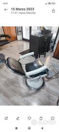 Poltrone barbiere vintage