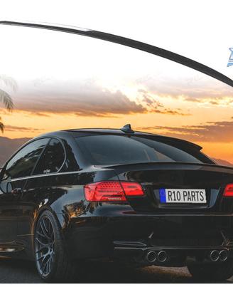 SPOILER ALETTONE BMW E92 E93 06-14 LOOK M NERO LUC