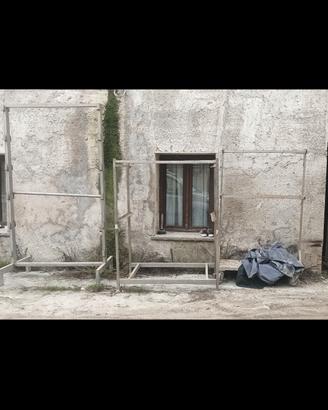 3 SCAFFALATURE IN ACCIAIO INOX A SOLI 100 EURO 