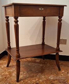 Tavolino d'epoca con doppio fondo