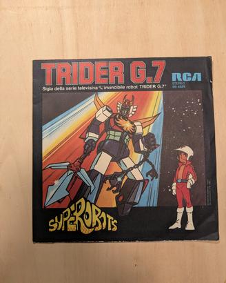 Sigla della serie  "L'invincibile robot TRIDER G7"