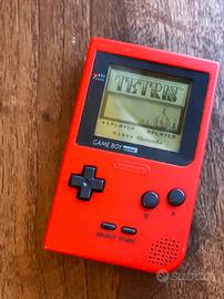 Nintendo game boy pocket rosso RED