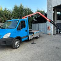 Iveco Daily 35 Cassone Fisso + Gru Fassi F28