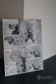 Quadretto Gohan scena iconica Dragon Ball