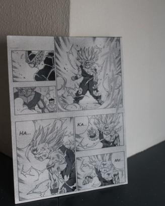 Quadretto Gohan scena iconica Dragon Ball