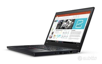 ThinkPad X270 Black 12.5" I3 7100U 4gb 128gb SSD