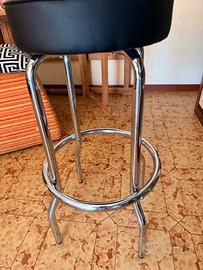 Sgabello in acciaio