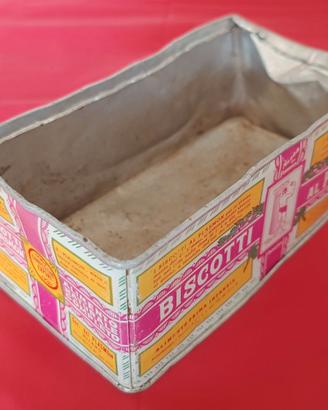 Scatola di latta biscotti Plasmon
