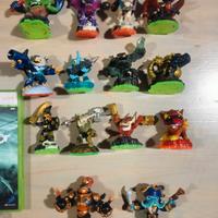 Lotto 14 Skylanders Personaggi Basi Nintendo Wii