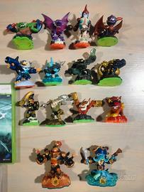Lotto 14 Skylanders Personaggi Basi Nintendo Wii