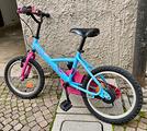 Bicicletta Btwin bambina rosa e azzurra