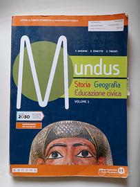 mundus storia geografia educazione civica volume 1