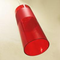 Lampade Kartell Easy rosse