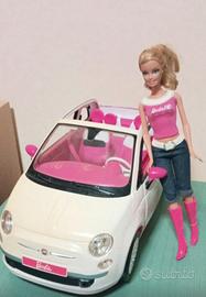 Barbie & Fiat 500 Playset Mattel R1623 2008