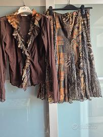 completo donna cannella 