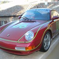 Porsche 06 POCHER bordò 1/8 modificata aerografo K