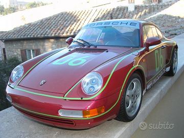 Porsche 06 POCHER bordò 1/8 modificata aerografo K