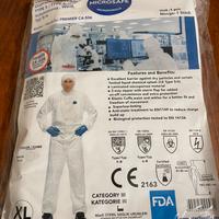 Tuta protettiva monouso