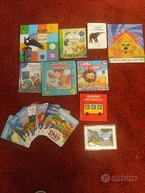 15 libri per bambini  +1 libro puzzle 