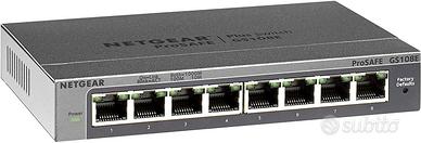 NETGEAR Switch Ethernet Plus 8 porte GS108E