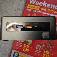 nuc i3 8th 8gb ram 500gb Ssd wi-fi w11
