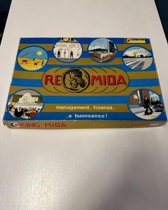 Re Mida gioco da tavolo vintage