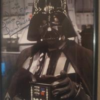 Foto autografata DARTH VADER / DAVID PROWSE